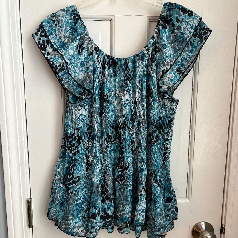 Beautiful Dress Barn top, Size L